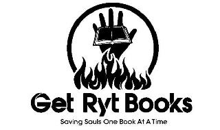 GET RYT BOOKS SAVING SOULS ONE BOOK AT A TIME logo
