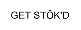GET STOK'D logo
