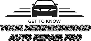GET TO KNOW YOUR NEIGHBORHOOD AUTO REPAIR PRO logo