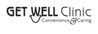 GET WELL CLINIC CONVENIENCE & CARING logo
