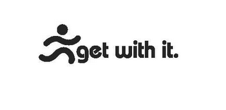 GET WITH IT. logo