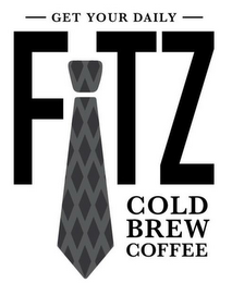 GET YOUR DAILY FITZ COLD BREW COFFEE logo