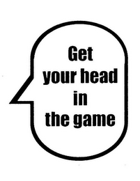 GET YOUR HEAD IN THE GAME logo