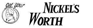 GET YOUR NICKEL'S WORTH FOUNDED IN 1972 logo
