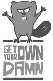 GET YOUR OWN DAMN logo