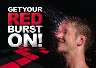 GET YOUR RED BURST ON! logo