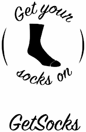 GET YOUR SOCKS ON GETSOCKS logo