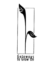 GETAWAYS TO GROW ON logo
