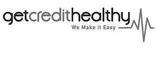 GETCREDITHEALTHY WE MAKE IT EASY logo