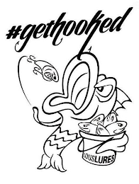 #GETHOOKED LOUSLURES logo