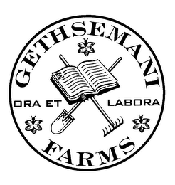 GETHSEMANI FARMS ORA ET LABORA logo