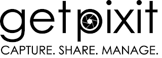 GETPIXIT CAPTURE. SHARE. MANAGE. logo
