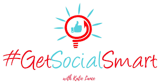 #GETSOCIALSMART WITH KATIE LANCE logo