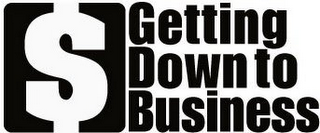 GETTING DOWN TO BUSINESS logo
