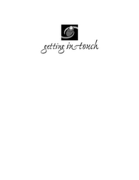 GETTING IN TOUCH logo