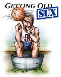 GETTING OLD SUX 50 logo