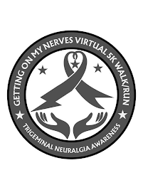 GETTING ON MY NERVES VIRTUAL 5K WALK/RUN TRIGEMINAL NEURALGIA AWARENESS logo