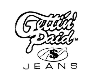 GETTING PAID JEANS logo