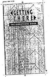GETTING THERE THE DIRECTIONS BOOK STORES ALL YOUR DRIVING DIRECTIONS IN ONE HANDY PLACE logo