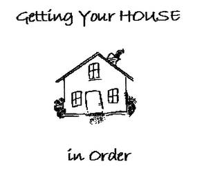 GETTING YOUR HOUSE IN ORDER logo