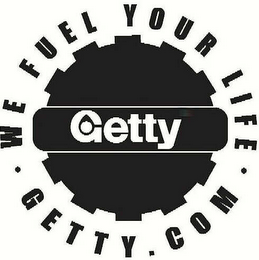 GETTY WE FUEL YOUR LIFE GETTY.COM logo