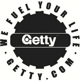 GETTY WE FUEL YOUR LIFE GETTY.COM logo