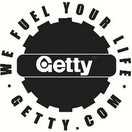 GETTY WE FUEL YOUR LIFE GETTY.COM logo