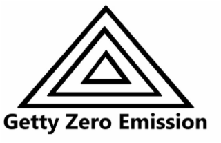 GETTY ZERO EMISSION logo