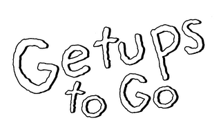 GETUPS TO GO logo