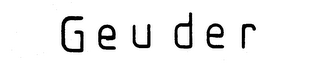 GEUDER logo