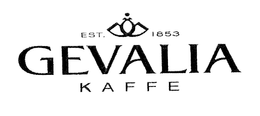 GEVALIA KAFFE EST. 1853 logo