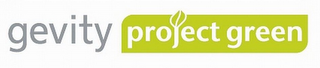GEVITY PROJECT GREEN logo