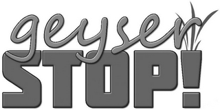 GEYSER STOP! logo