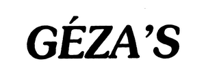 GEZA'S logo