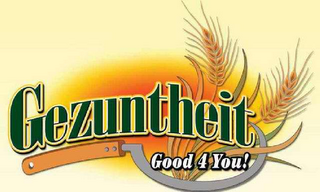 GEZUNTHEIT GOOD 4 YOU! logo