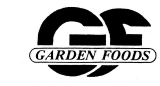 GF GARDEN FOODS logo