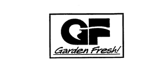 GF GARDEN FRESH! logo