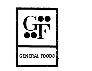 GF GENERAL FOODS logo