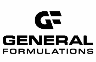 GF GENERAL FORMULATIONS logo