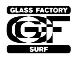 GF GLASS FACTORY SURF logo
