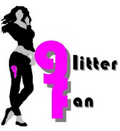 GF GLITTER FAN logo