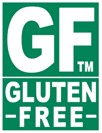 GF GLUTEN FREE logo