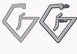 GF GOD FLAME logo
