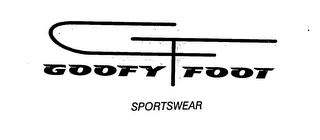 GF GOOFYFOOT SPORTSWEAR logo