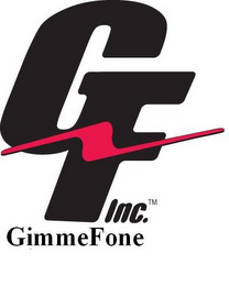 GF INC. GIMMEFONE logo