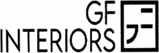 GF INTERIORS logo