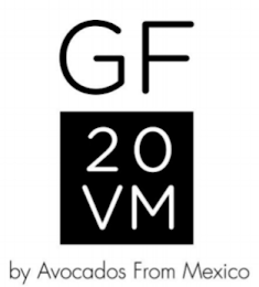 GF20VM BY AVOCADOS FROM MEXICO logo