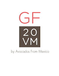 GF20VM BY AVOCADOS FROM MEXICO logo