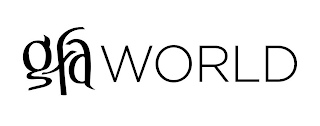 GFA WORLD logo
