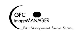 GFC IMAGEMANAGER PRINT MANAGEMENT. SIMPLE. SECURE. logo